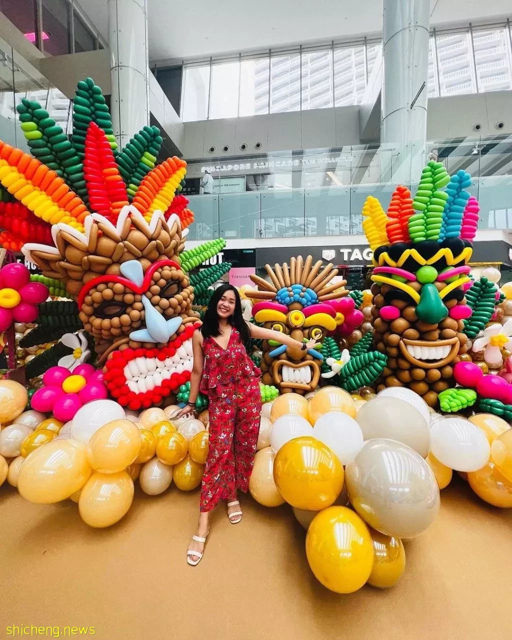 Marina Square超大型氣球展,免費入場!繽紛色彩的氣球打造歡樂海洋,出片效果上鏡又好看