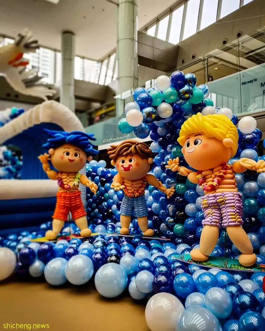 Marina Square超大型氣球展,免費入場!繽紛色彩的氣球打造歡樂海洋,出片效果上鏡又好看