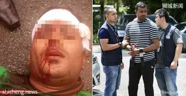 新加坡现实版古惑仔,当街砍人