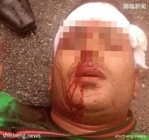 新加坡现实版古惑仔,当街砍人