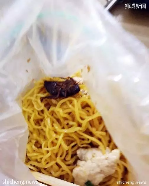 看到香菇就想吃 青年吃面险误吞小强