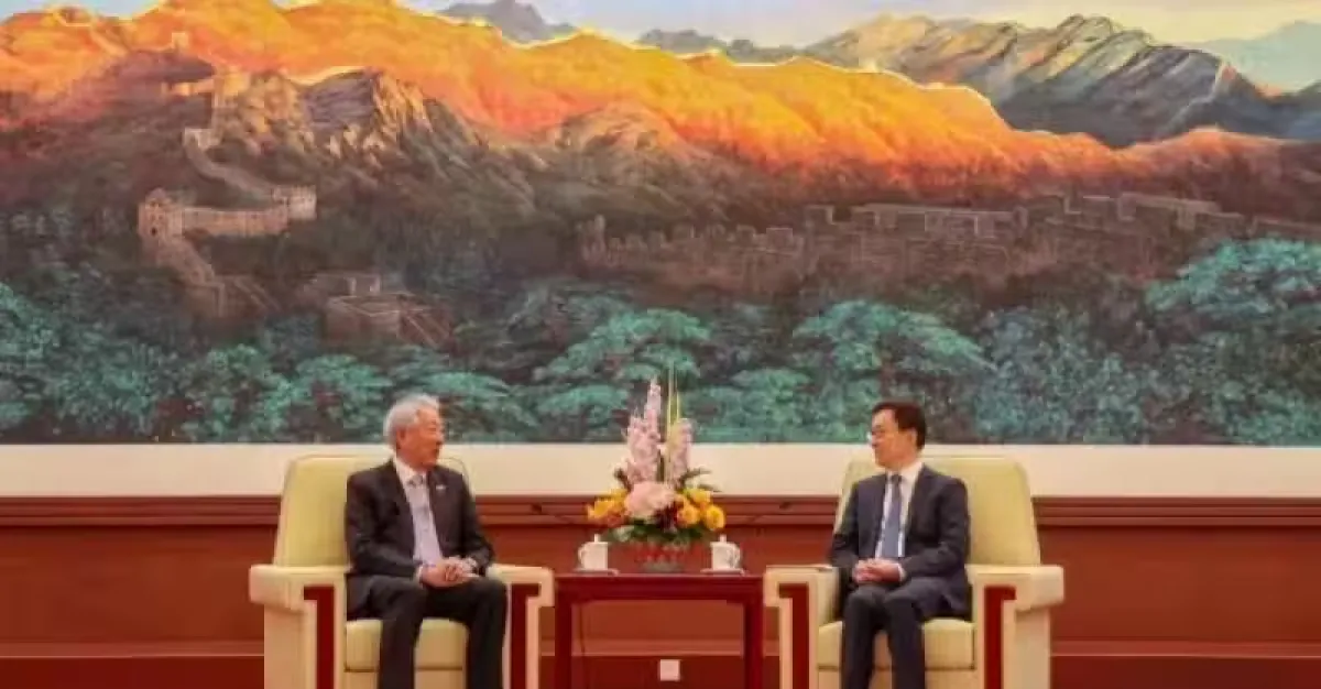张志贤结束访华行程 期间会见了当地多名高级官员 | 狮城新闻 | 新加坡新闻