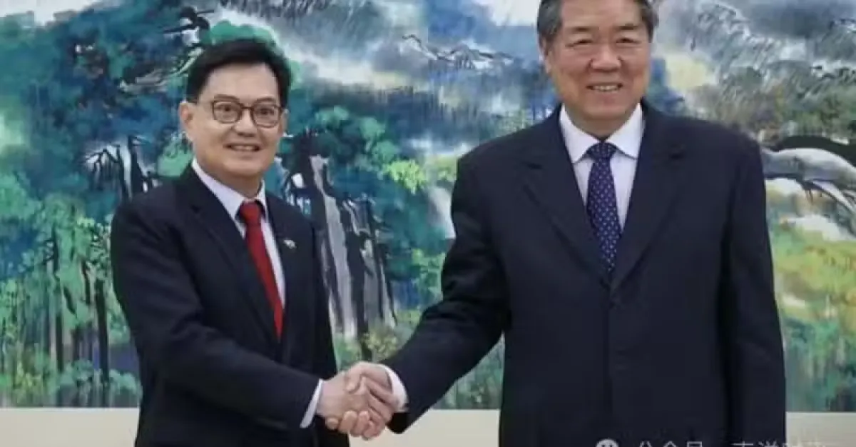 王瑞杰副总理：新加坡与中国深化合作，共促金融稳定与发展 | 狮城新闻 | 新加坡新闻