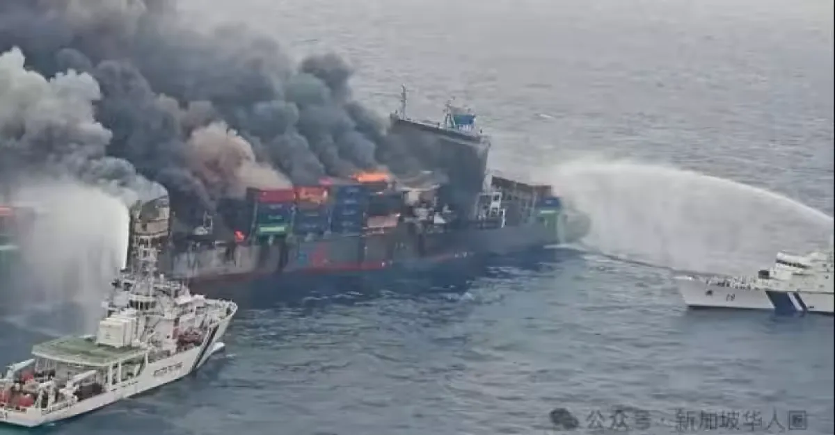 珠江口海域撞船!中国散货船沉没、两人失踪,新加坡船无人员伤亡! | 狮城新闻 | 新加坡新闻
