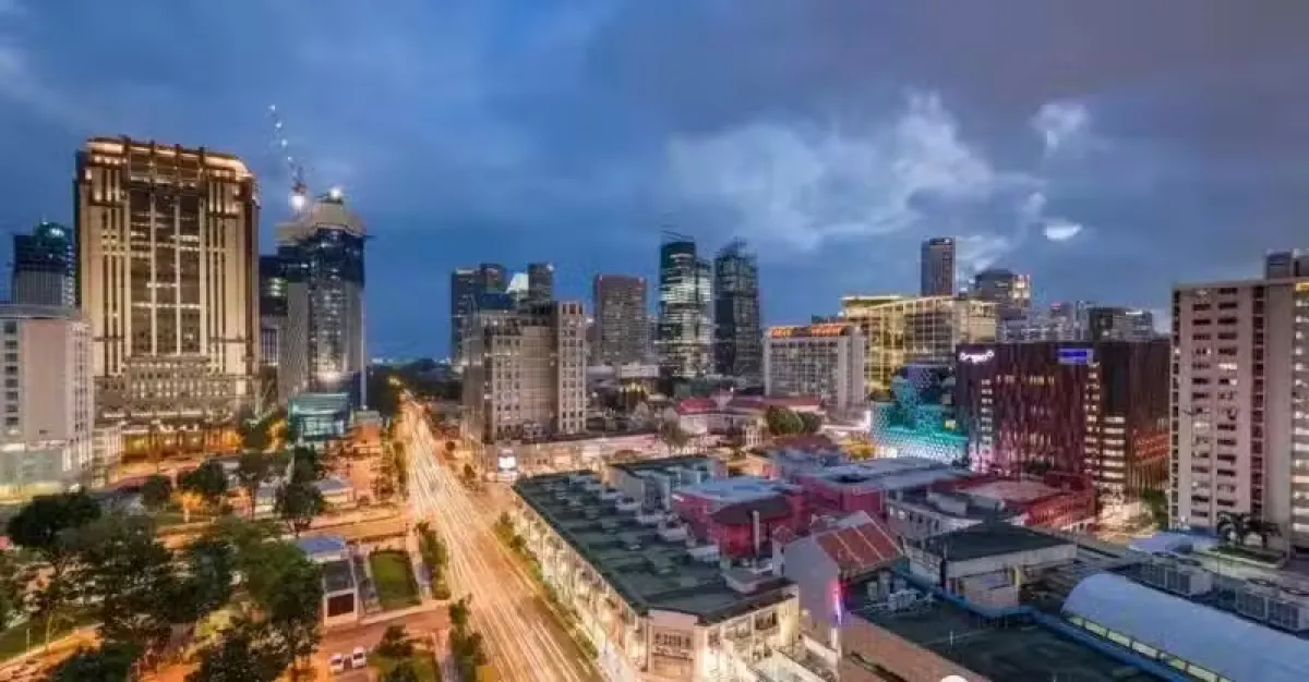站在MIDTOWN MODERN的窗前,领略新加坡CBD武吉士的独特魅力 | 狮城新闻 | 新加坡新闻